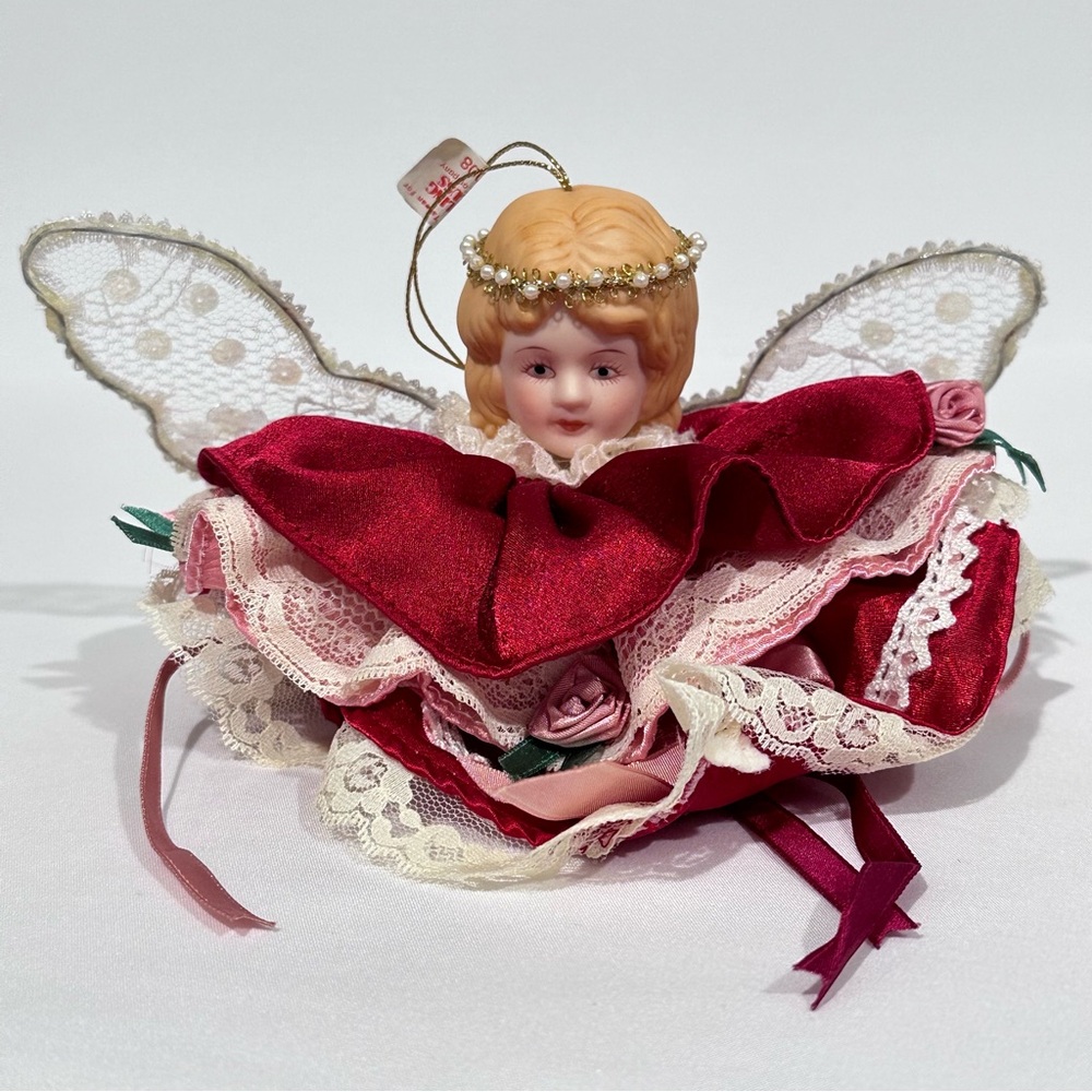 Vintage Ebeling & Reuss Porcelain Angel Ornament